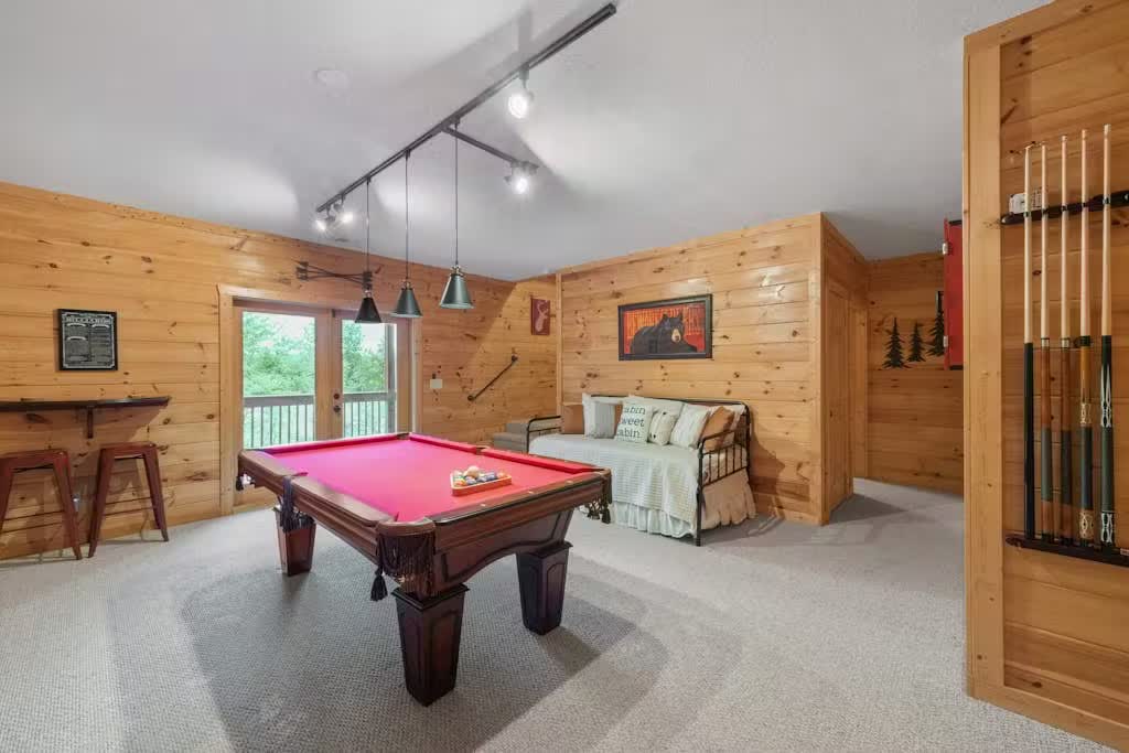 Game Room Cabin in Blue Ridge at Cardinal House